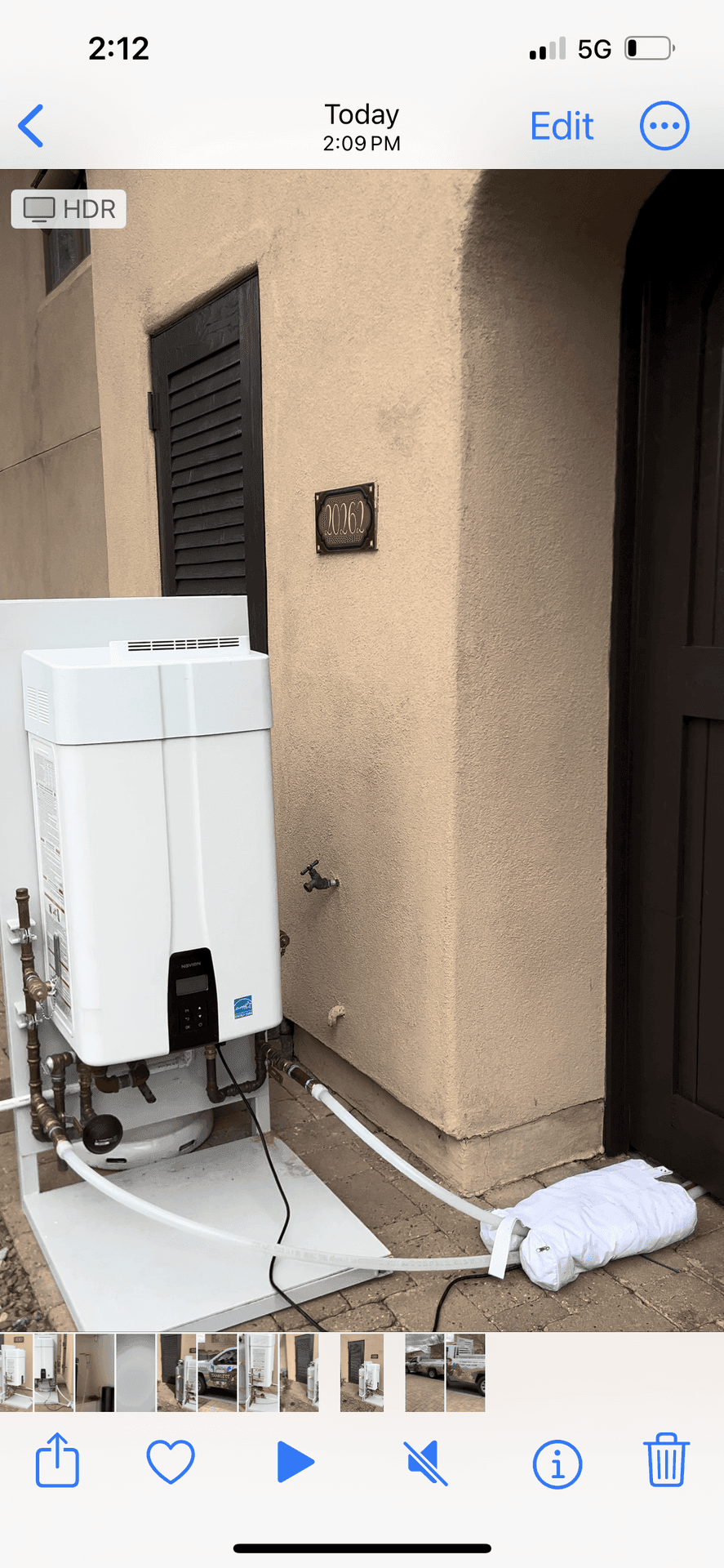 Tankless water heater 